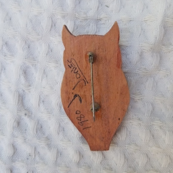 Vintage owl brooch‎ - Picture 3 of 4
